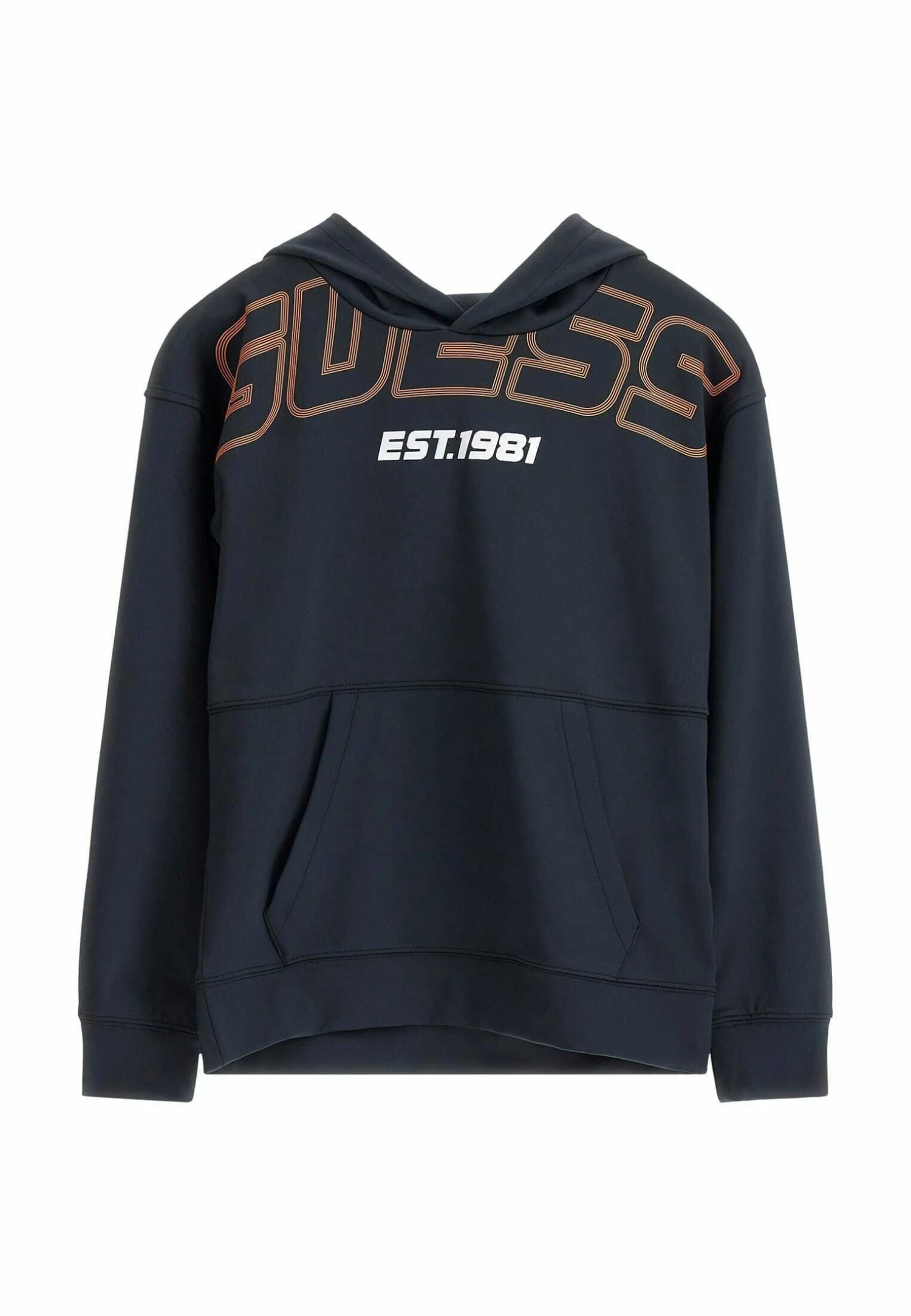 Guess Scuba Mit Logo Vorne - Hoodie - Schwarz 1 Guess Scuba Mit Logo Vorne - Hoodie - Schwarz