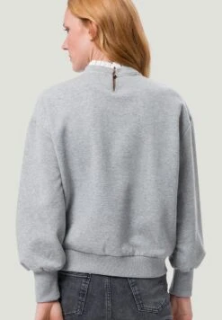 Zero Sweater - Light Grey Melange -Modex Winkel a7e44a283754479180b11757367c44ba