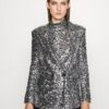 Patrizia Pepe Giacca/Jacket - Blazer - Silver