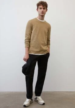 Marc O'Polo Rundhals Regular - Trui - Soft Mocca -Modex Winkel a87f86deb5664f499fb970edbc35c001