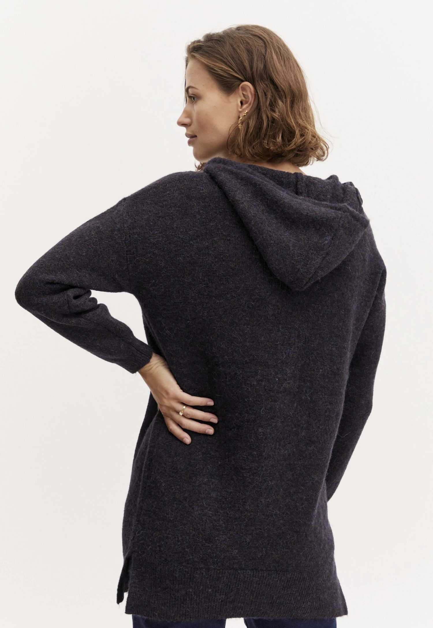 Fransa Frsandy Tu - Hoodie - Outer Space Melange 3 Fransa Frsandy Tu - Hoodie - Outer Space Melange - Afbeelding 3