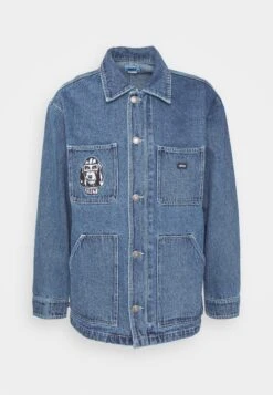 Obey Clothing Hymn Jacket - Halflange Jas - Stone Wash Indigo -Modex Winkel aa9a98b5c8dc40549afdbccb5be523eb