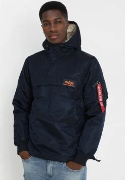 Alpha Industries Anorak - Jas - Rep Blue