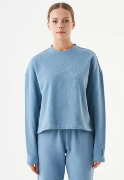 Seda Loose Fit- Sweater - Steel Blue
