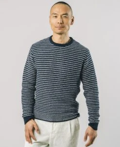 Brava Fabrics Stripes - Trui - Blue