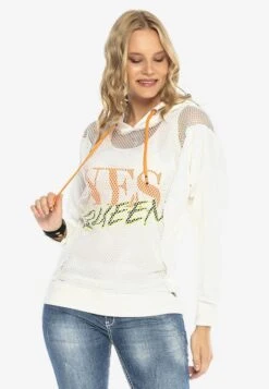 Cipo & Baxx Hoodie - Ecru -Modex Winkel ac72e7fa2db9438682762eadfe0f5fb9