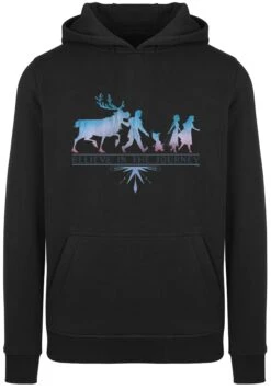 F4NT4STIC Disney Frozen Believe In The Journey Olaf/Elsa/Anna/Kristoff/Sven - Hoodie - Black -Modex Winkel ad5230b1eec74c1f812683e0ab7f84b3