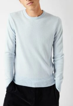 RODIER Round Neck - Trui - Bleu Ciel