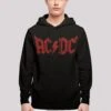 F4NT4STIC Acdc Rock Band Music Horns Logo - Hoodie - Black