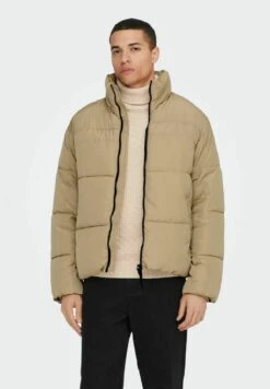 Only & Sons Onseverett Puffer- Winterjas - Burro