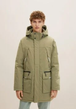 TOM TAILOR Denim Arctic- Winterjas - Dusty Olive Green