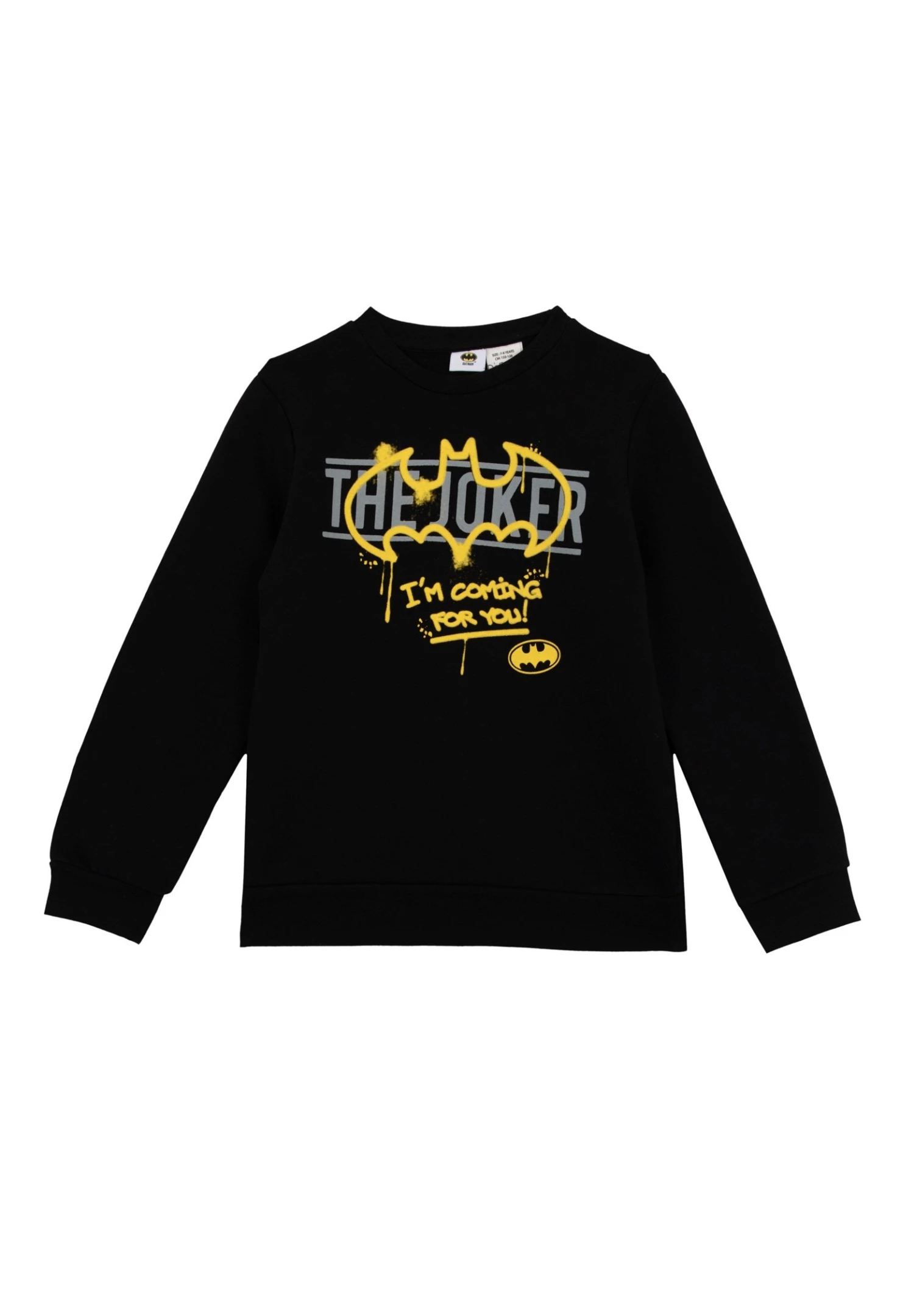 DeFacto Batman Regular Fit - Sweater - Black 1 DeFacto Batman Regular Fit - Sweater - Black