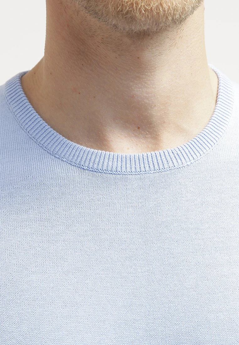 Pier One Basic Crewneck - Trui - Light Blue 5 Pier One Basic Crewneck - Trui - Light Blue - Afbeelding 5