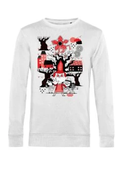 Henry Tiger Stranger Things Red Black - Sweater - White -Modex Winkel b05650dd54344d6d8f93966a2f543117