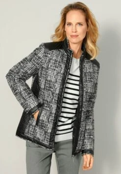 Jas - Schwarz Weiß -Modex Winkel b06c678cf15a4acf80d0786878f9aa32