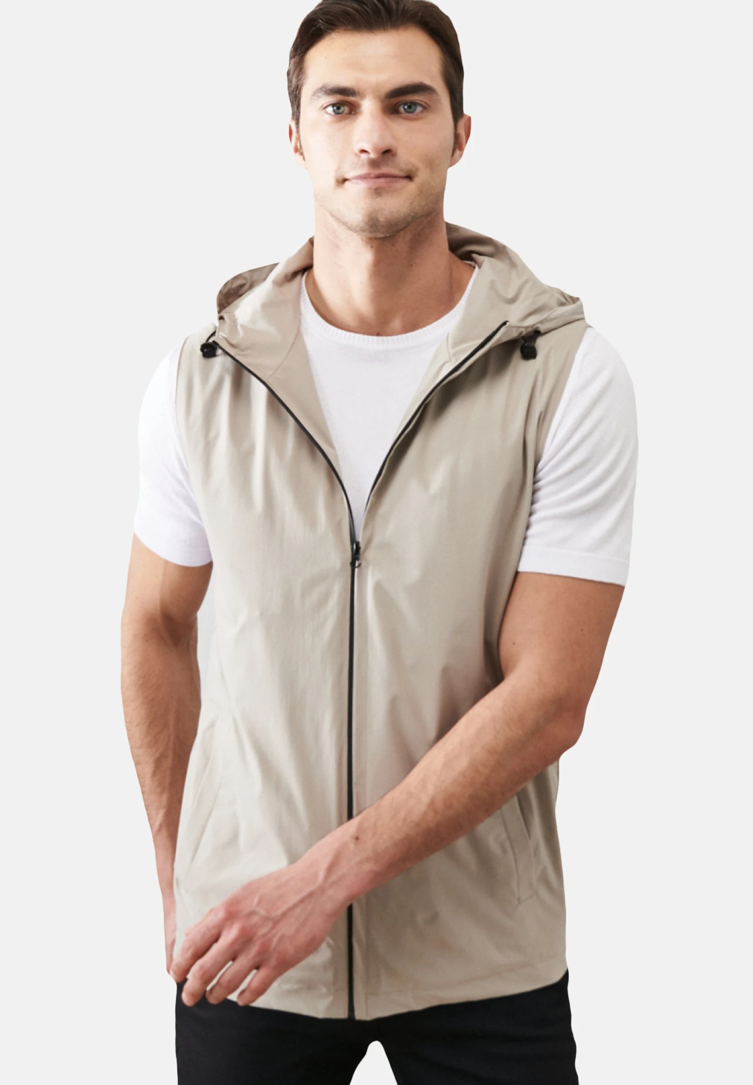 Standard Fit - Bodywarmer - Beige 1 Standard Fit - Bodywarmer - Beige