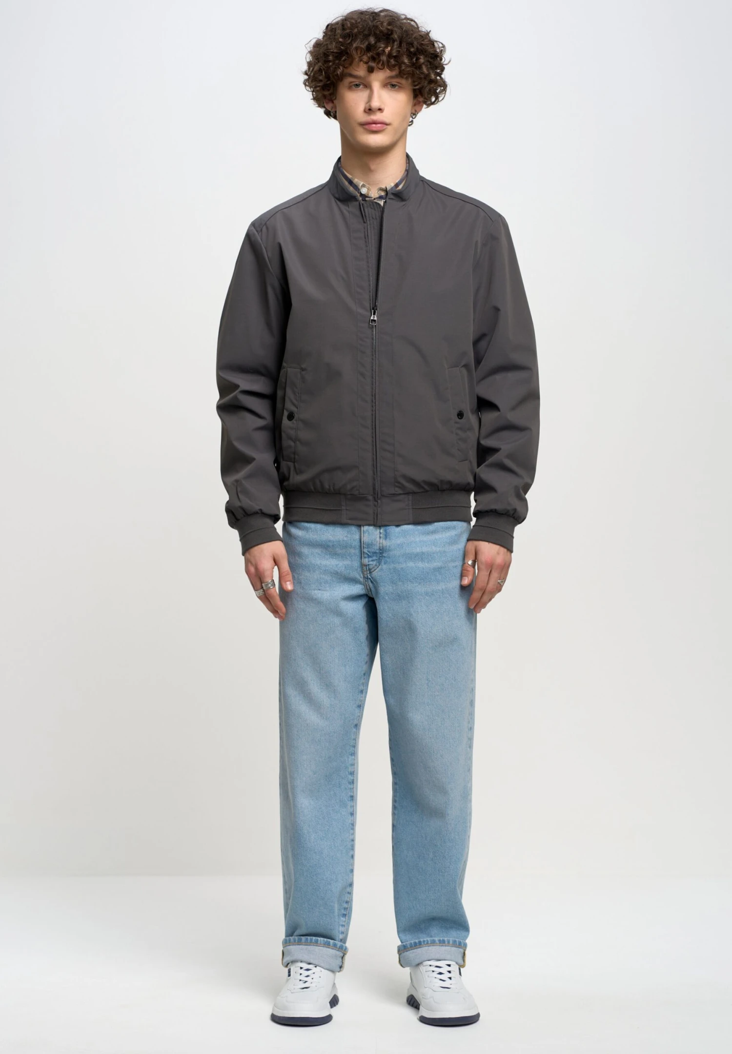 BIG STAR Bomberjacks - Grau 2 BIG STAR Bomberjacks - Grau - Afbeelding 2