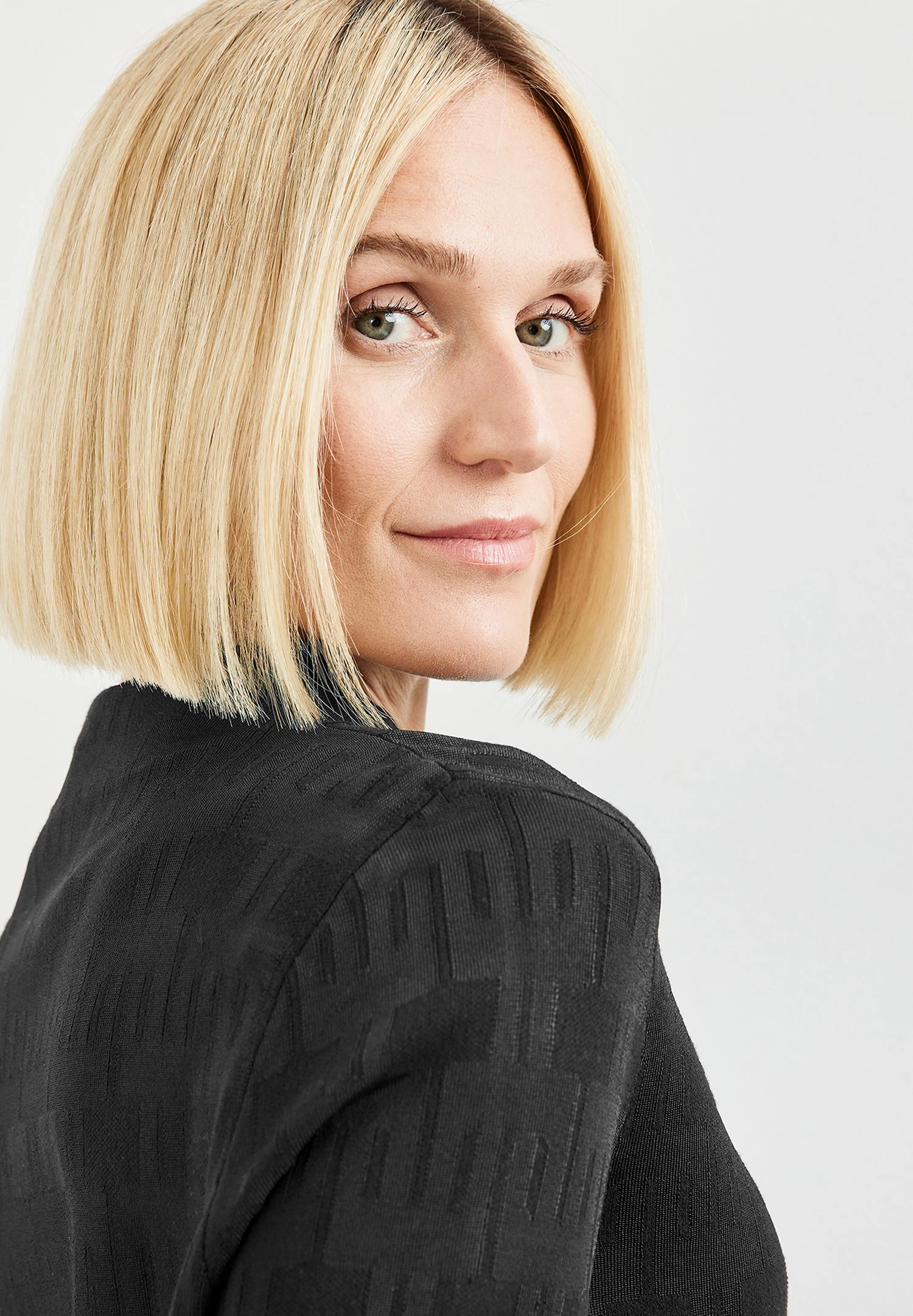 Gerry Weber Langarm Rundhals Mit Kurzem Stehkr - Trui - Schwarz 3 Gerry Weber Langarm Rundhals Mit Kurzem Stehkr - Trui - Schwarz - Afbeelding 3