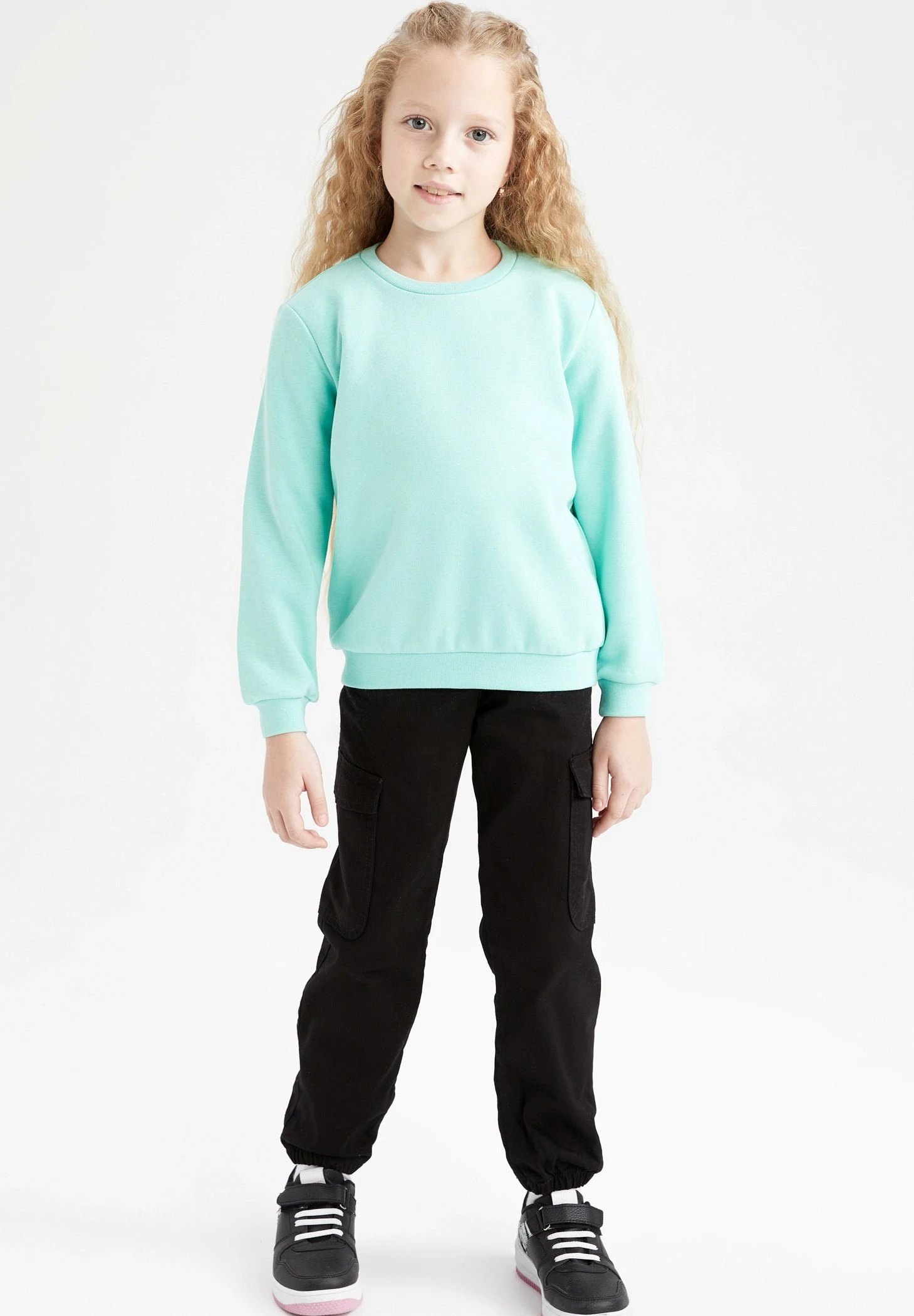 DeFacto Sweater - Turquoise 1 DeFacto Sweater - Turquoise