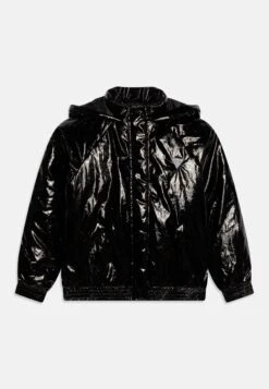 Guess Junior Hooded Zip - Winterjas - Jet Black