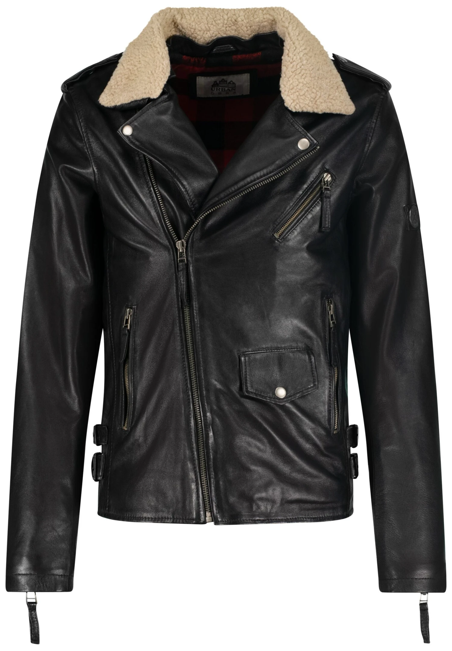 Maddox - Leren Jas - Black 4 Maddox - Leren Jas - Black - Afbeelding 4