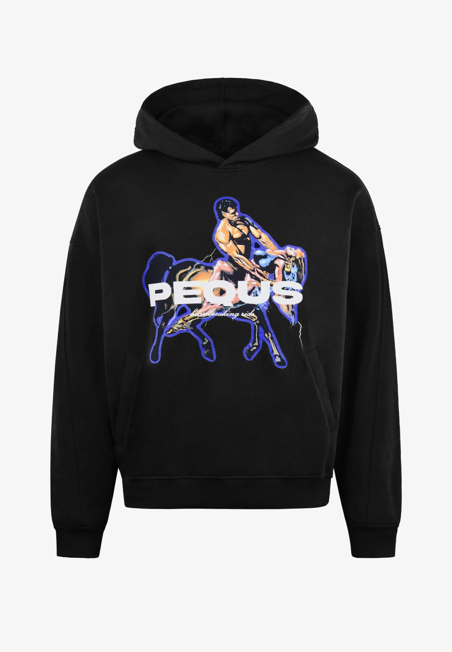 Heartbreaking Ride Hoodie Unisex - Hoodie - Black 4 Heartbreaking Ride Hoodie Unisex - Hoodie - Black - Afbeelding 4