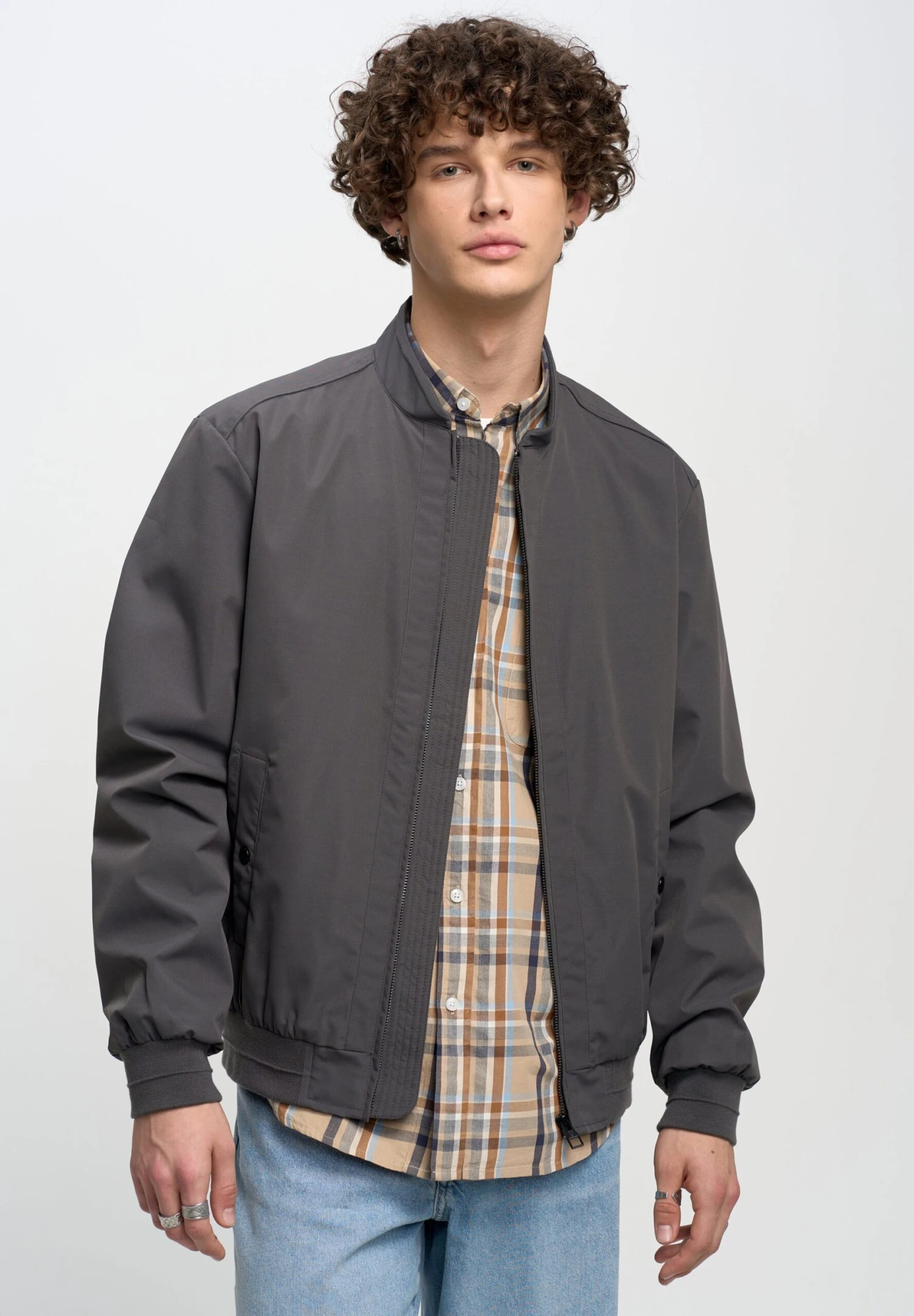 BIG STAR Bomberjacks - Grau 4 BIG STAR Bomberjacks - Grau - Afbeelding 4