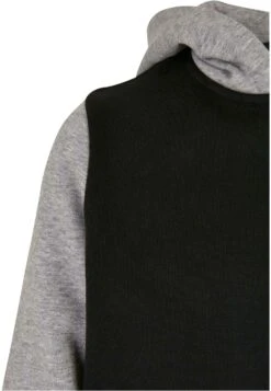 URBAN CLASSICS 2-Tone- Sweater Met Rits - Black Grey -Modex Winkel baa69f10d2c3409e95841b3c22ac20a6