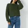 Noisy May Nmmaysa L/S O-Neck Noos - Trui - Kombu Green