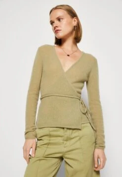 American Vintage Xin - Vest - Gres -Modex Winkel bb4d5596fc514e3b9341147f563c3f6f