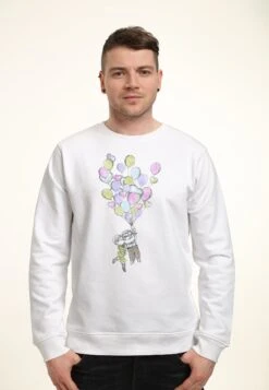 Disney Up Love Is In The Air - Sweater - White