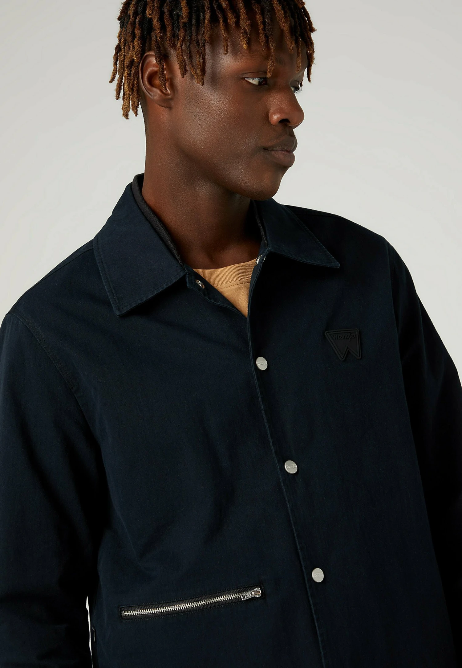 Wrangler Lichte Jas - Black 3 Wrangler Lichte Jas - Black - Afbeelding 3