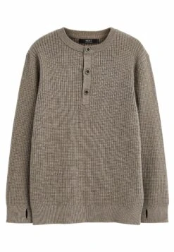 Next Henley Standard - Trui - Taupe Brown