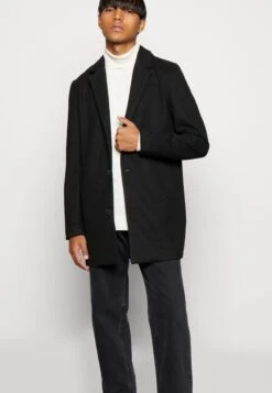 Jack & Jones Jjtoby Coat - Halflange Jas - Black -Modex Winkel bc32e42bb3544ab39e8b4adca61d0318