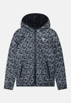 Guess JuniorHooded Zip - Winterjas - Blue Combo