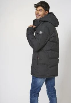 Koroshi Chaqueta Hombre - Winterjas - Black -Modex Winkel bd5807e5f1214e8e9073f4da4c96fc58