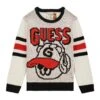 Guess Mit Allover - Trui - Weiß