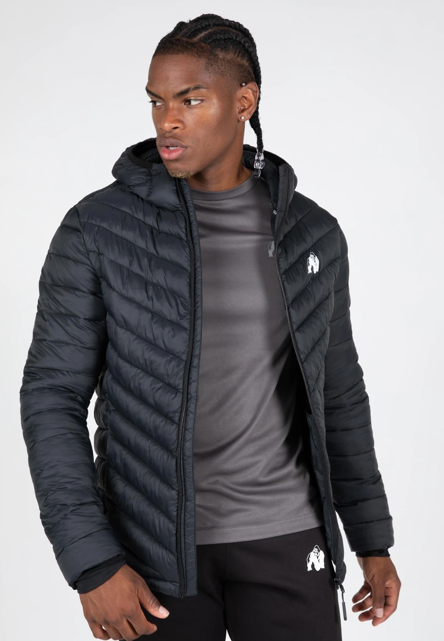 Gorilla Wear Osborn - Winterjas - Black 5 Gorilla Wear Osborn - Winterjas - Black - Afbeelding 5