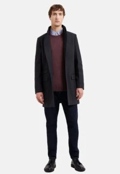 French Connection Single Breasted Funnel - Mantel - Charcoal Mel 8 French Connection Single Breasted Funnel - Mantel - Charcoal Mel -Modex Winkel bfa460dce28642048d39e43192024299