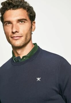 Hackett London Logo Crw - Sweater - Dk Navy -Modex Winkel bfdea31870284bbebc89991cf7150584
