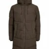Jack & Jones Lange- Winterjas - Seal Brown