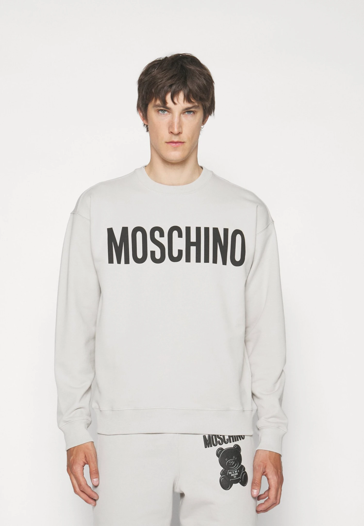MOSCHINO Sweater - Fantasy Grey 3 MOSCHINO Sweater - Fantasy Grey - Afbeelding 3