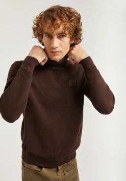 POLO CLUB Mit Rollkragen - Trui - Dark Brown