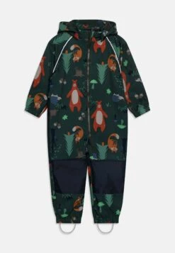 NAME IT Nmmalfa08 Suit Wood Life Unisex - Regenpak - Deep Forest