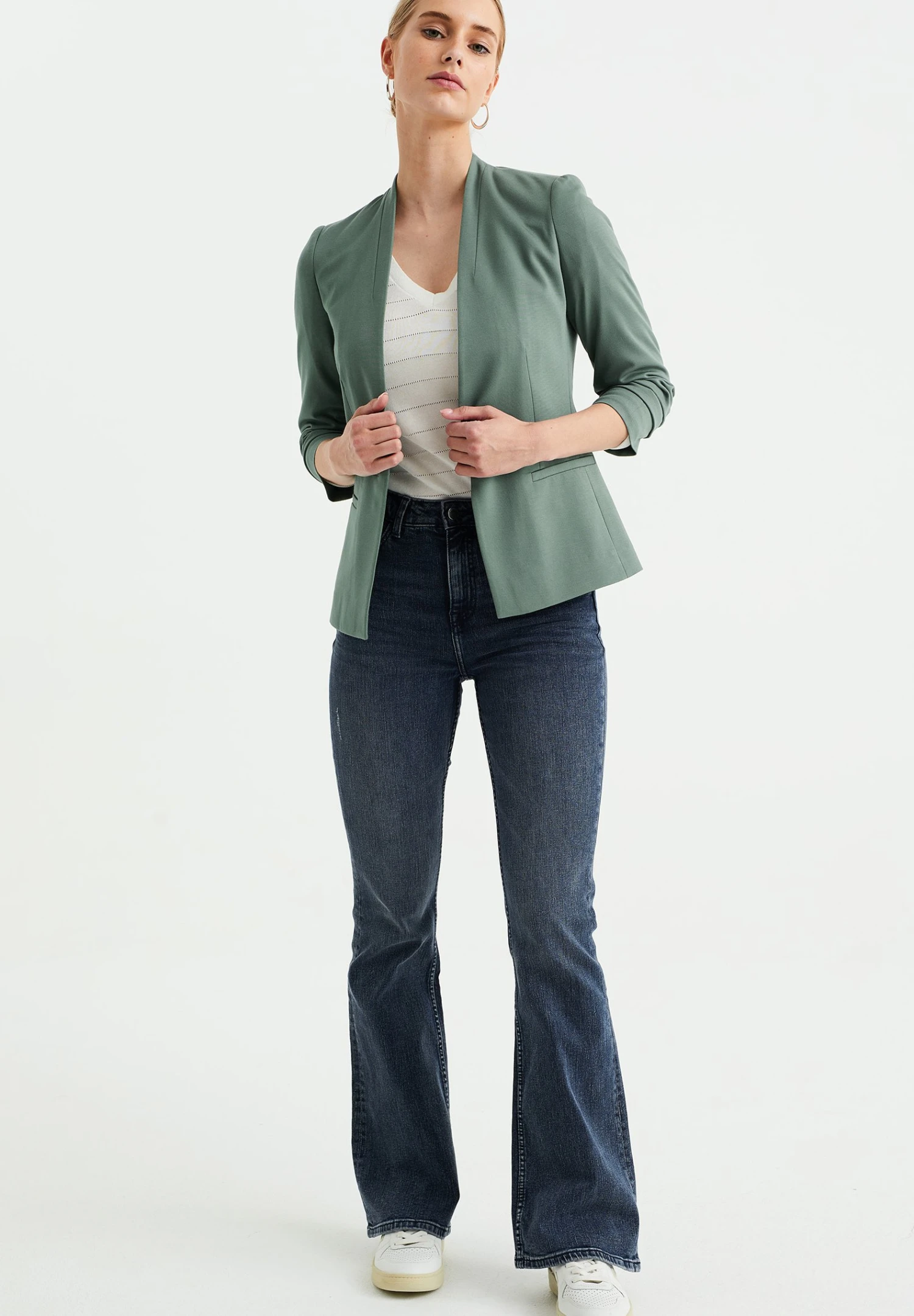 WE FASHION Blazer - Green 2 WE FASHION Blazer - Green - Afbeelding 2