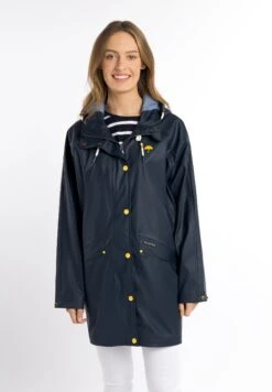 Schmuddelwedda Incus - Parka - Marine Marine Melange