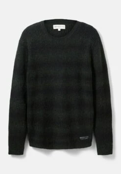 TOM TAILOR Denim Trui - Green Black Gradient Design -Modex Winkel c4e90d73a48247c68160e72b011785fb