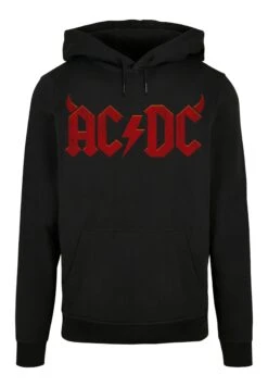 F4NT4STIC Acdc Rock Band Music Horns Logo - Hoodie - Black -Modex Winkel c527bd27ecf84bff9e841ad8894f3b24