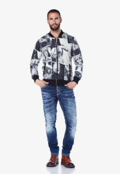 Cipo & Baxx Bomberjacks - Black -Modex Winkel c5fef88e83084136a01b7d548be91c35