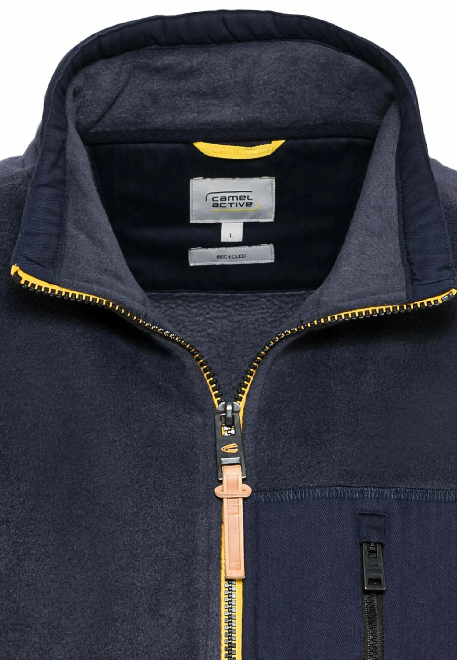 Camel Active Fleecejas - Night Blue 7 Camel Active Fleecejas - Night Blue - Afbeelding 7